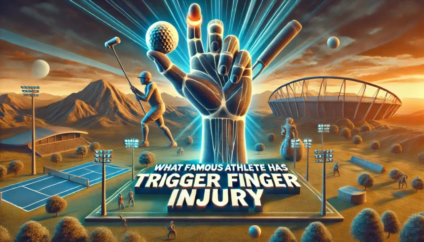 What Famous Athlete Has Trigger Finger Injury