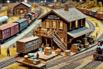 Gloor Craft Models Kit 410 Freight House HO Scale