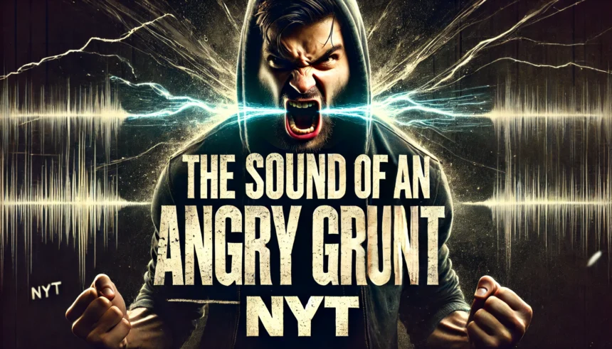 The Sound of an Angry Grunt NYT