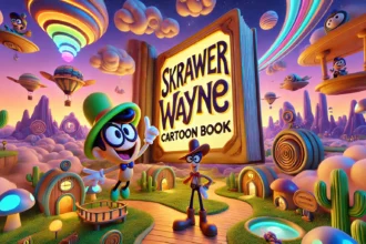 Skrawer Wayne Cartoon Book