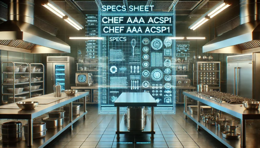 Specs Sheet Chef AAA ACSP1